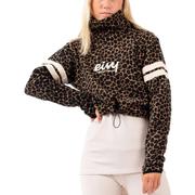 Eivy Women's Peg Cropped Fleece - Leopard