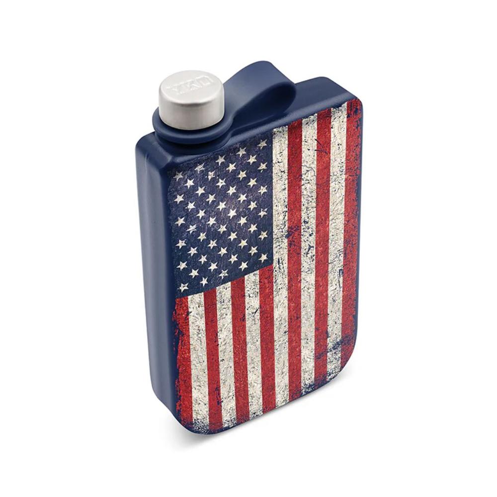 Yukon Outfitters 9 oz Highline Flask - USA USAFLAG