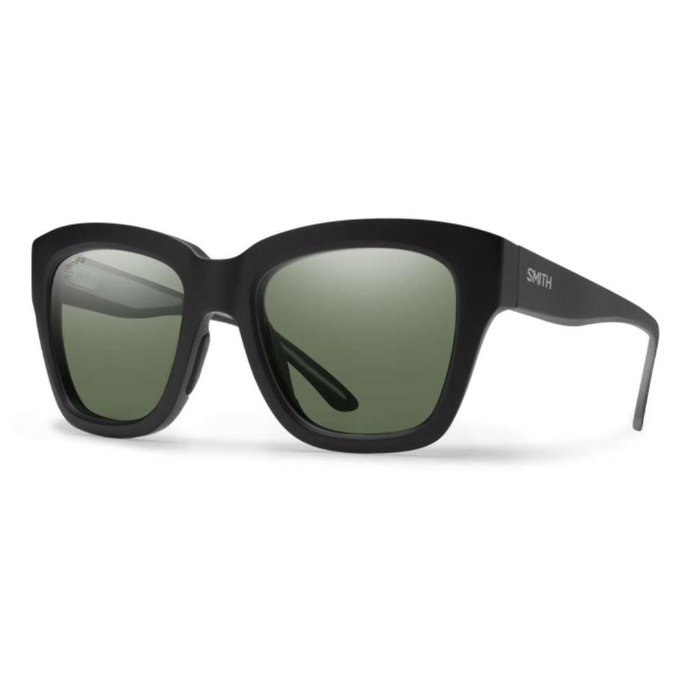 Smith Sway Polarized Sunglasses MATTEBLACKCHROMAPOPPOLARIZEDGRAYGREEN