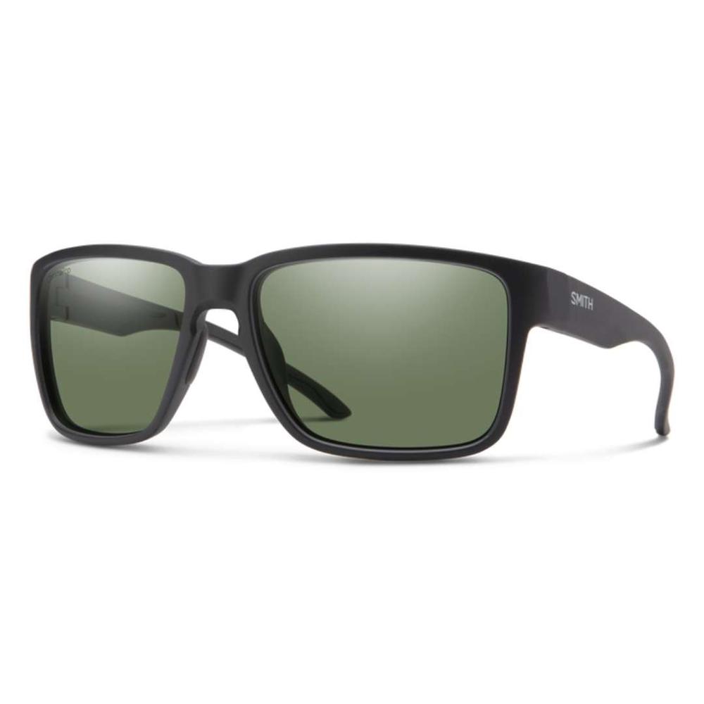 Smith Emerge Polarized Sunglasses MATTEBLACKCHROMAPOPPOLARIZEDGREYGREEN