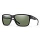 Smith Emerge Polarized Sunglasses MATTEBLACKCHROMAPOPPOLARIZEDGREYGREEN