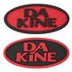 Dakine Retro Oval Stomp Anti-Slip Pads BLACK/ORANGE