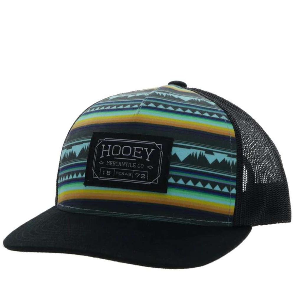  Hooey Doc Turquoise/Black W/Aztec Hat