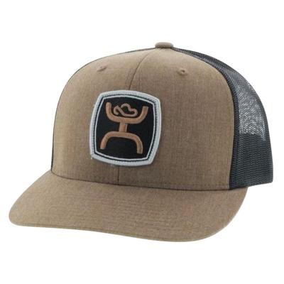 Hooey Men's Zenith Light Brown/Black Trucker Hat
