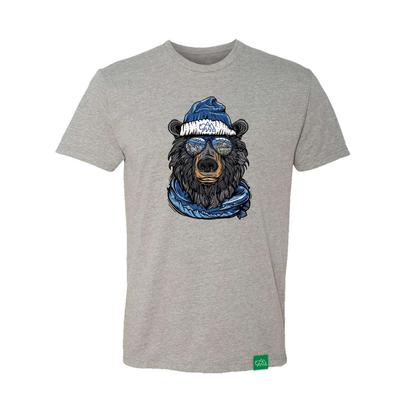 Wild Tribute Men's Miami Vice Winter Bear T-Shirt
