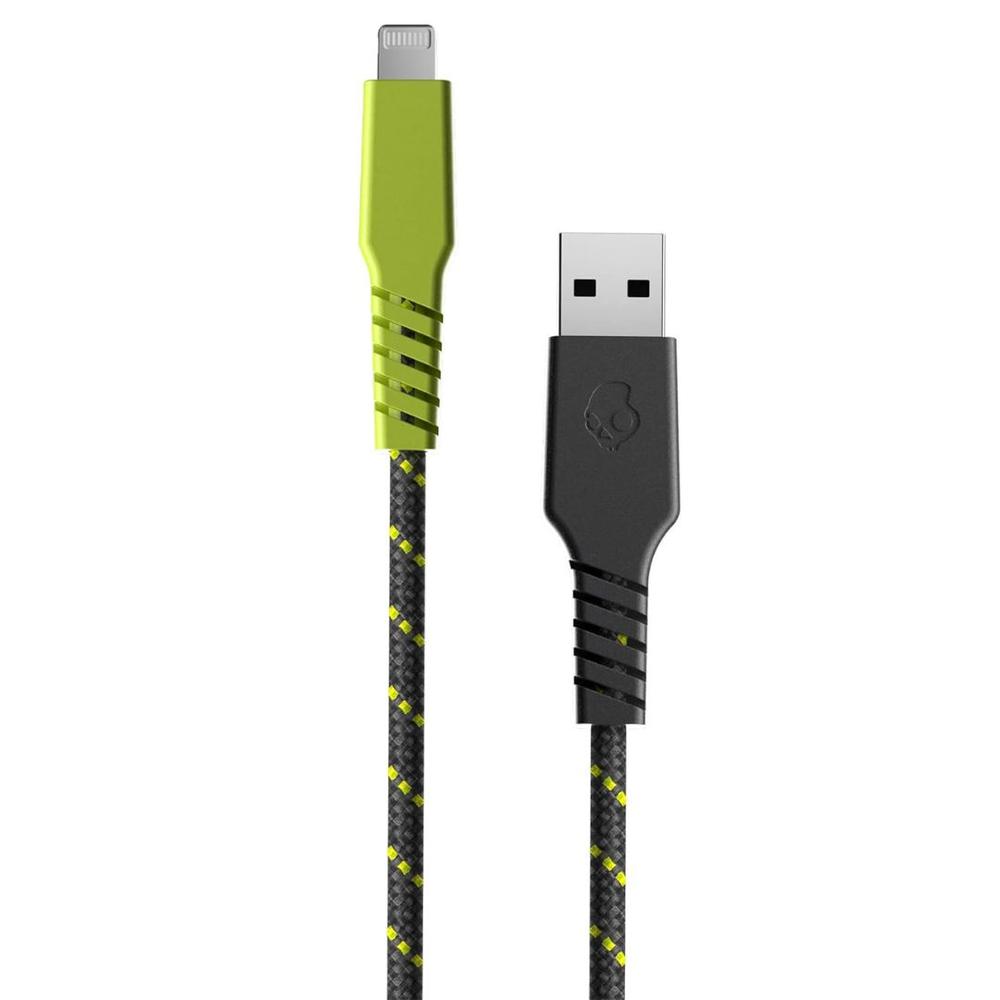 Skullcandy Line+ Braided Charging Cable CHILLGREY/YELLOW