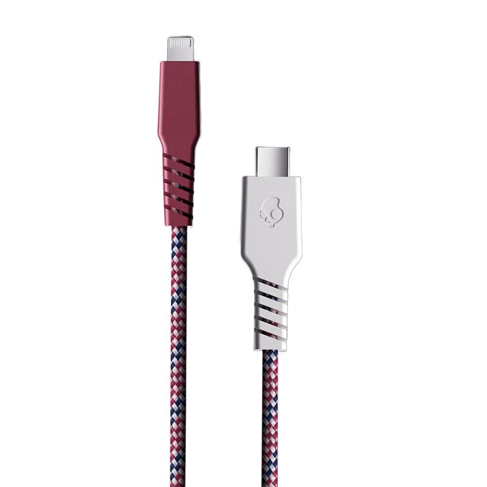 Skullcandy Line+ Braided Charging Cable VICE/CRIMSON