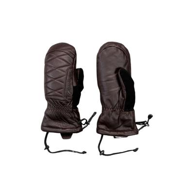 Obermeyer Leather Down Mittens