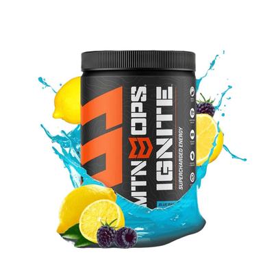 MTN OPS Ignite Energy Drink Mix - Blue Raspberry