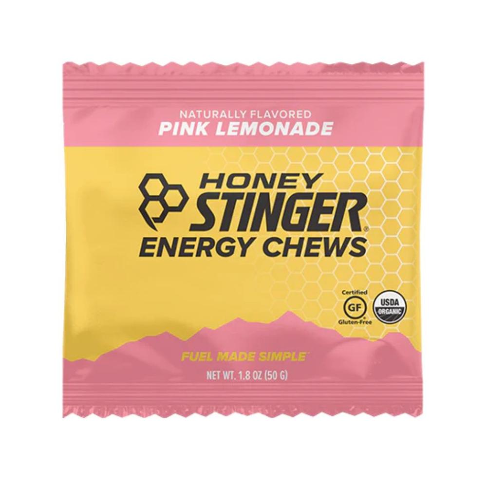 Honey Stinger Pink Lemonade Organic Energy Chews - Single Pack 