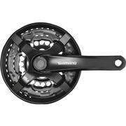 Guarnitura Shimano FC-TY501 6/7/8V 175 Mm Nero - Foto 7
