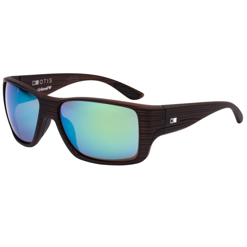Otis Coastin Slim Sunglasses WOOLANDMATTEL.I.TPOLARMIRRORGREEN