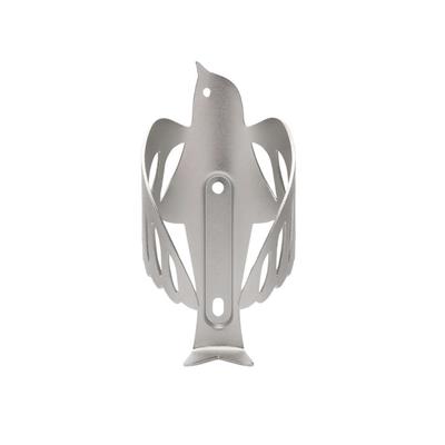 PDW 24 Portland Design Works Sparrow Cage Water Bottle Cage - Silver