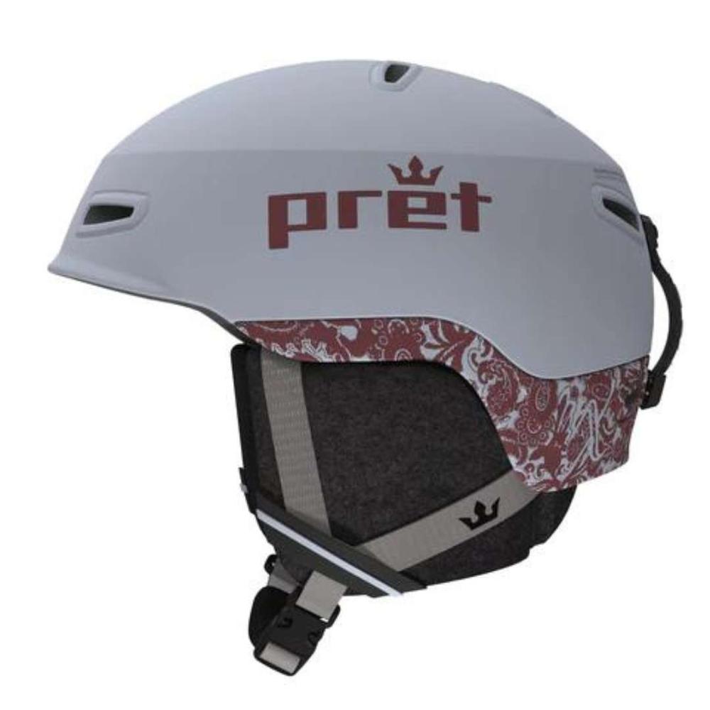 Pret Women's Sol X MIPS Helmet MAROONPAISLEY