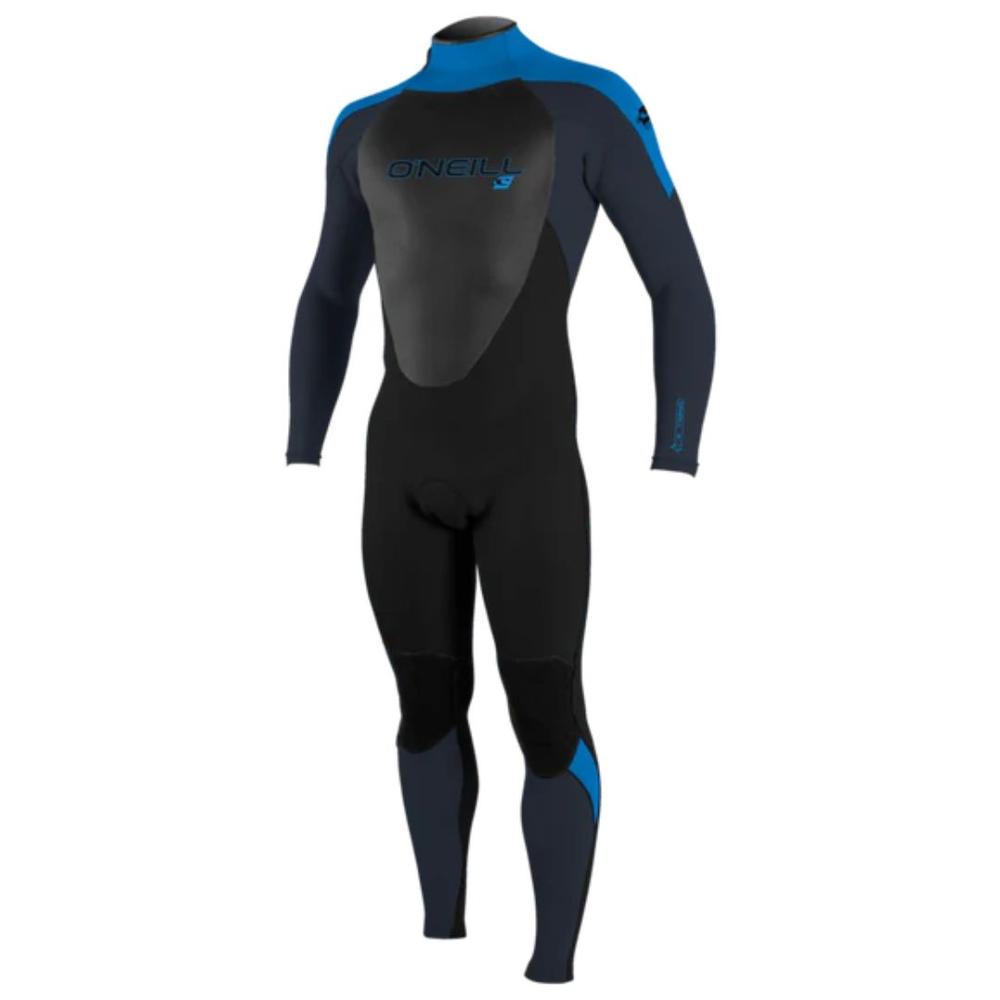 O'Neill Youth Epic 3/2mm Back Zip Full Wetsuit BLK/SLATE/BALIBLU