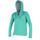 O'Neill Women's Print Long Sleeve Hoodie OPAL/MIRTROP
