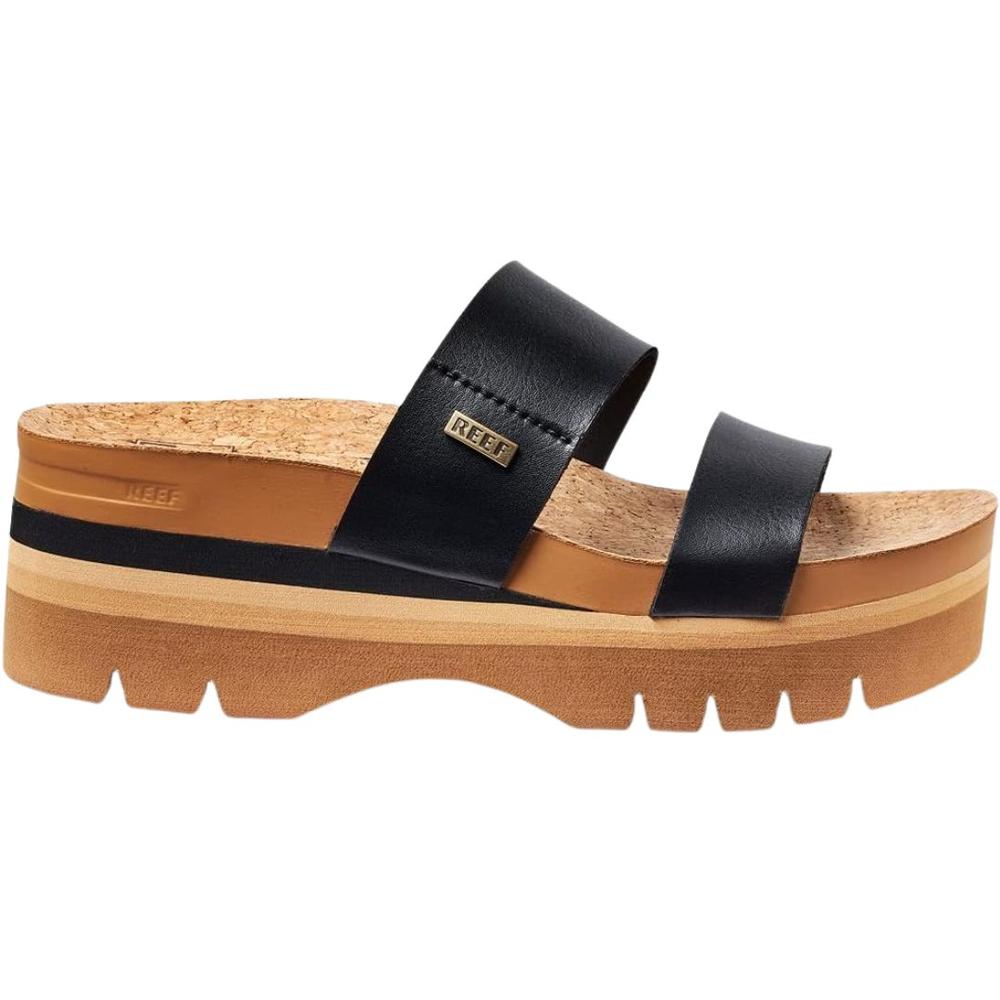 Reef Women's Cushion Vista Higher Sandals BLACK