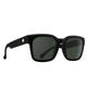 Spy 24 Dessa Sunglasses SOFTMATTEBLACKHAPPYGRAYGREEN