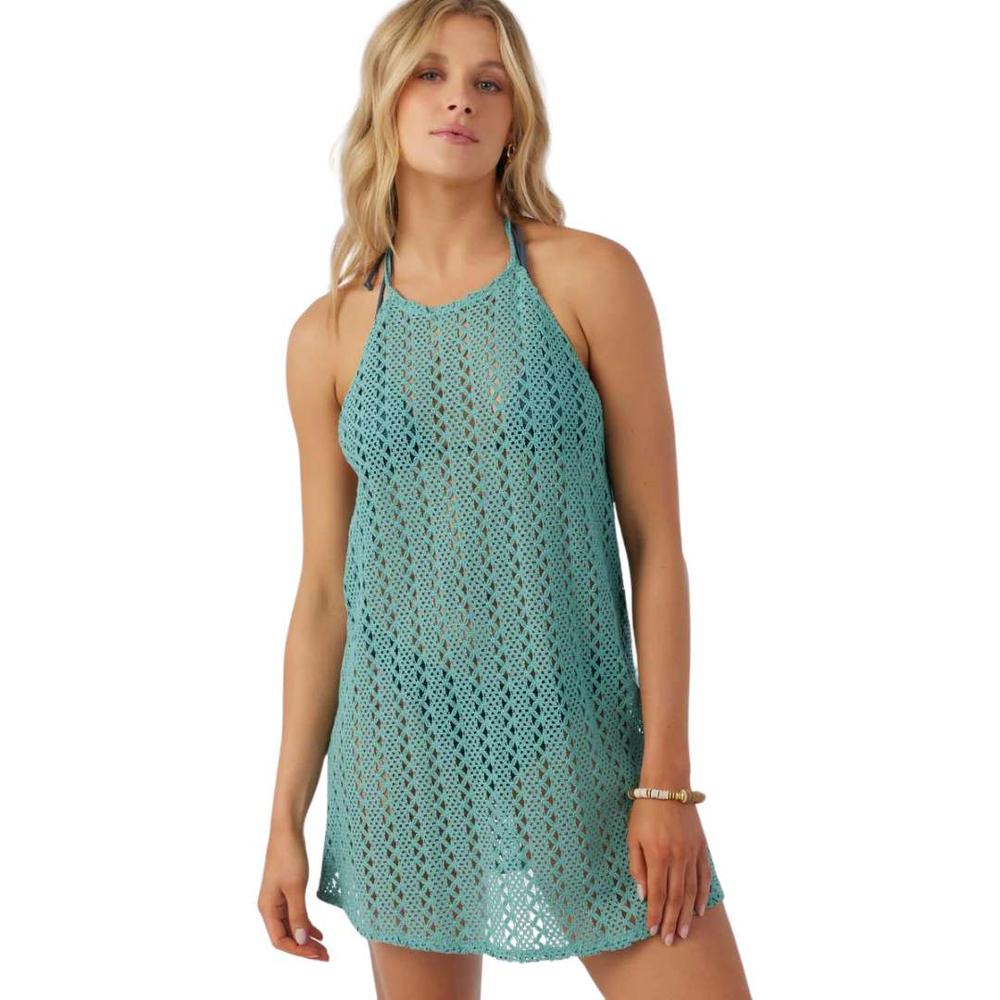 O'Neill Mona Mini Crochet Lace Cover-Up Dress CANTON