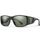 Smith Monroe Peak Sunglasses MATTEBLACKCHROMAPOPPOLARIZEDGRAYGREEN