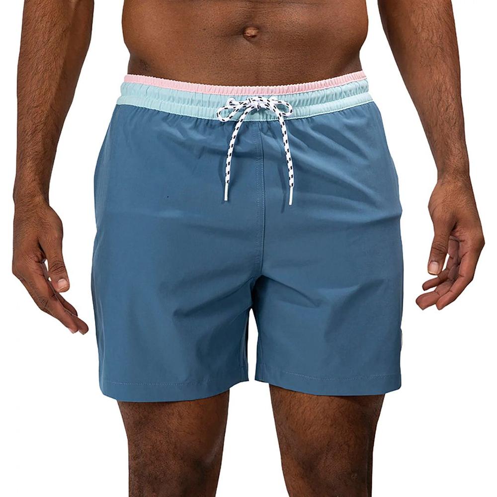 Chubbies The Gravel Roads 5.5 Swim Trunks DUSTYBLUE