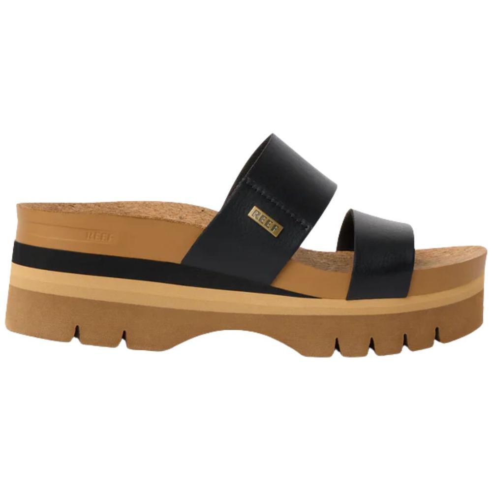 Reef Women's Cushion Vista Higher Sandals BLACK