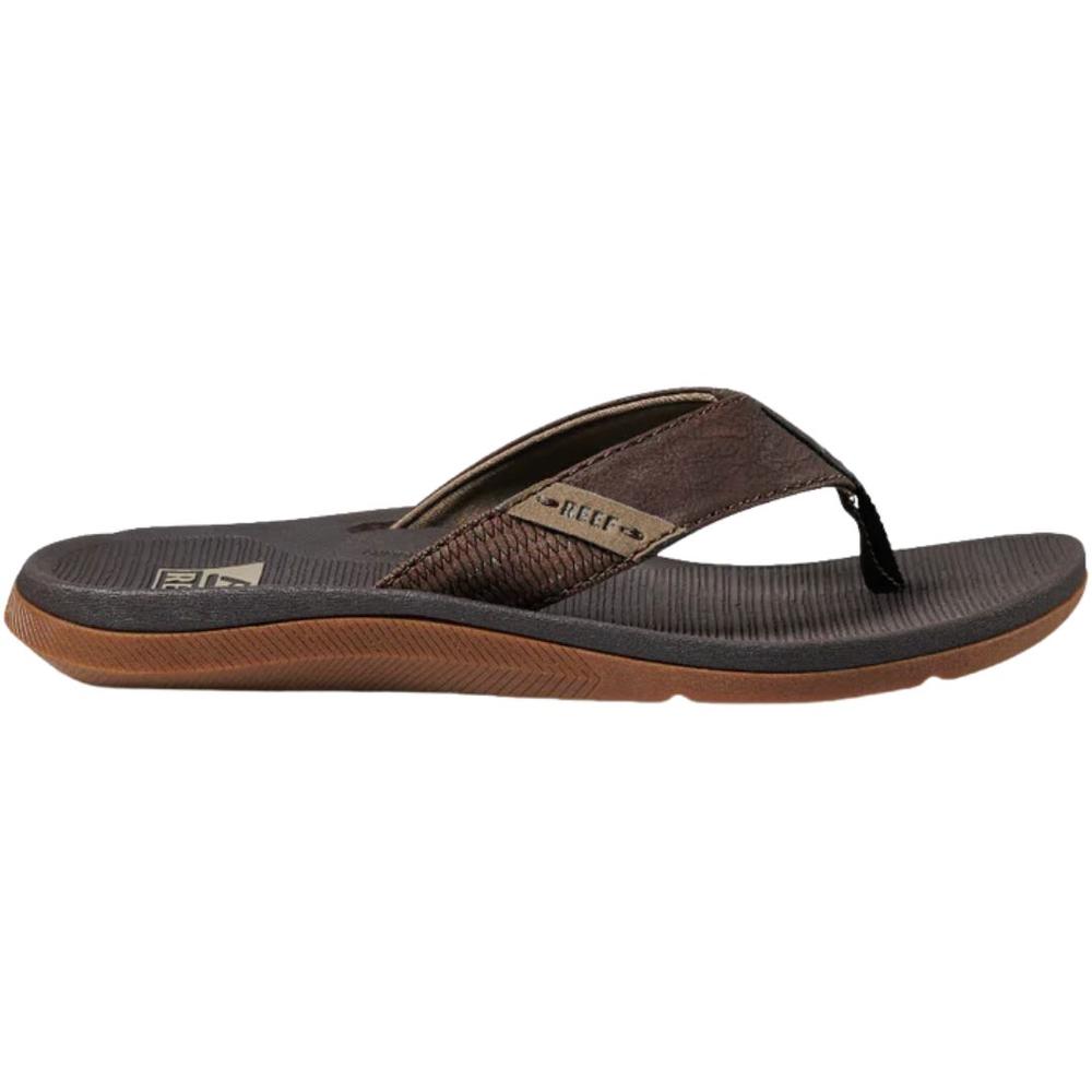 Reef Men's Santa Ana Flip Flops BROWN
