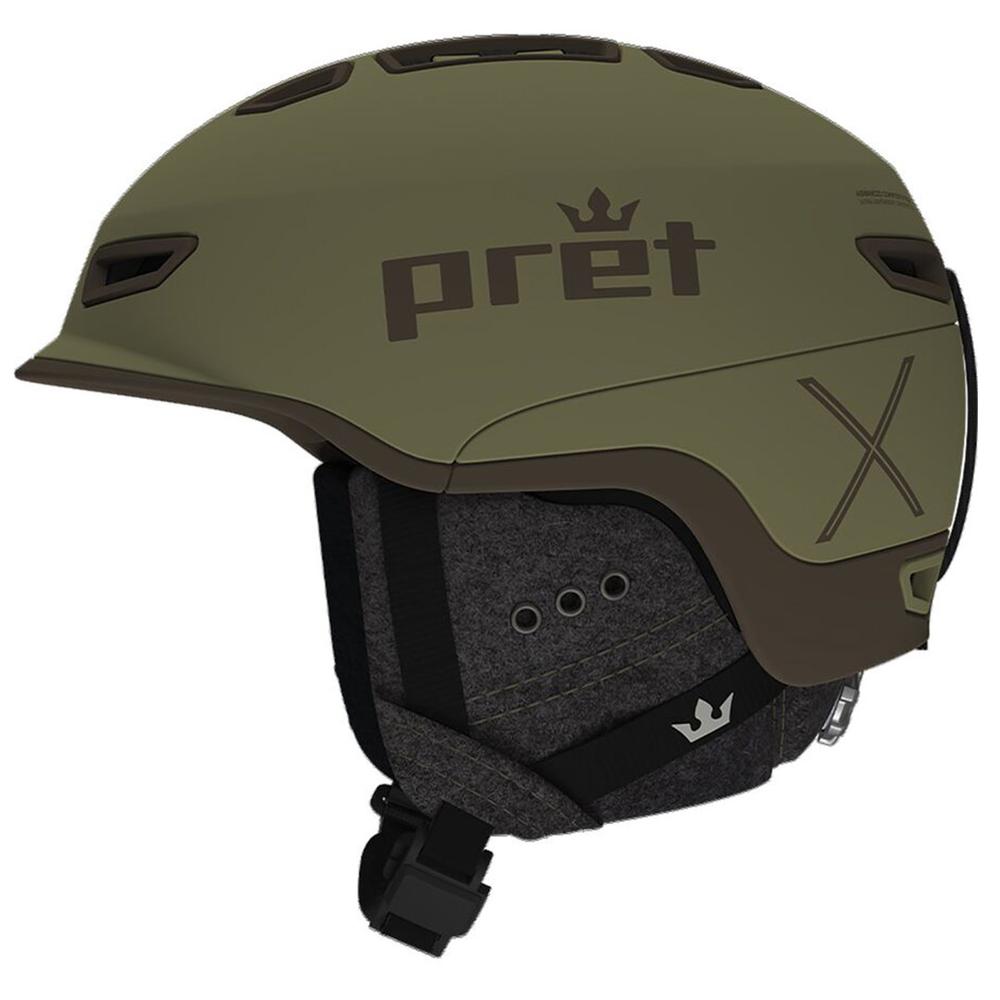 Pret Fury X MIPS Helmet GREEN