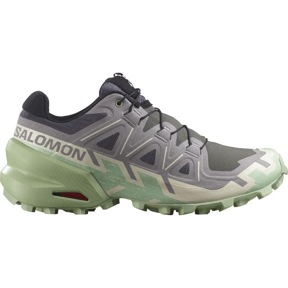 Salomon Women's Speedcross 6 Running Shoes CLROCK/VANILA/SMOKE