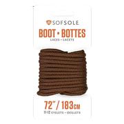 Sof Sole Brown Boot Laces - 72