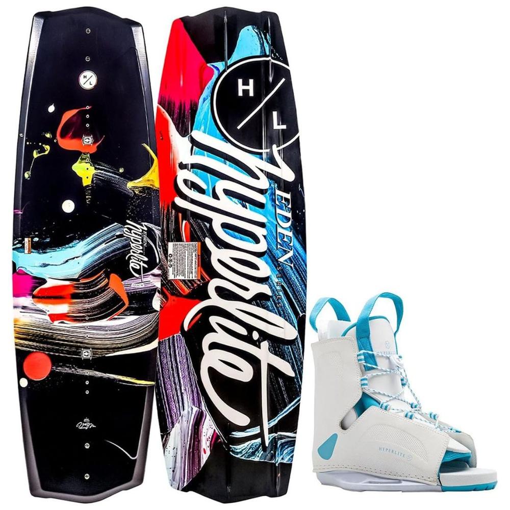 Hyperlite Eden 130 Wakeboard w/ Allure Bindings 2026 NA