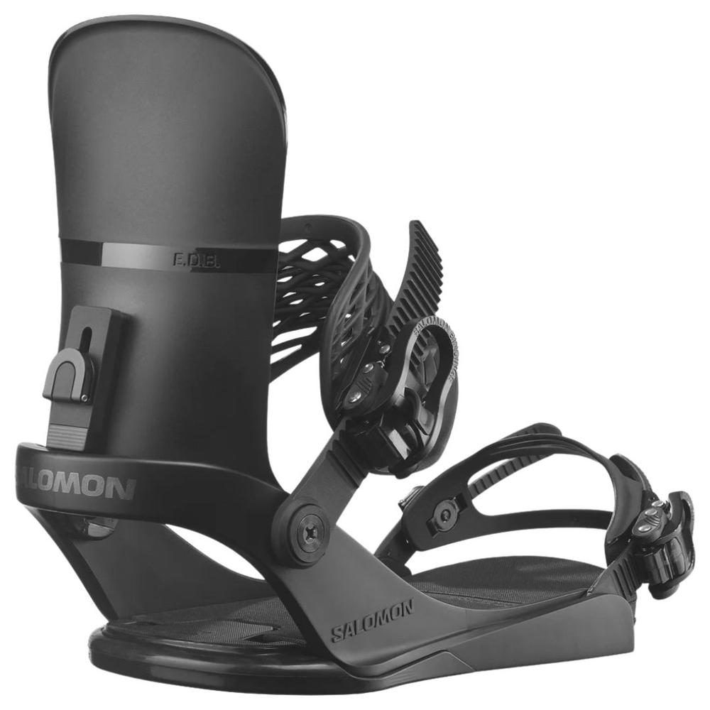 Salomon EDB Snowboard Bindings 2026 BLACK