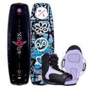 Hyperlite Journey 132 Wakeboard w/ Jinx 4-8.5 Bindings 2026