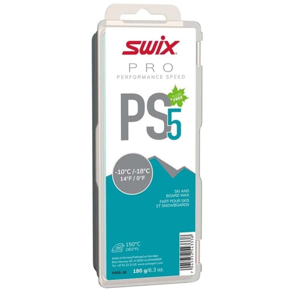  Swix Ps5 Turquoise - 10 ° C ?/- 18 ° C 180g Wax
