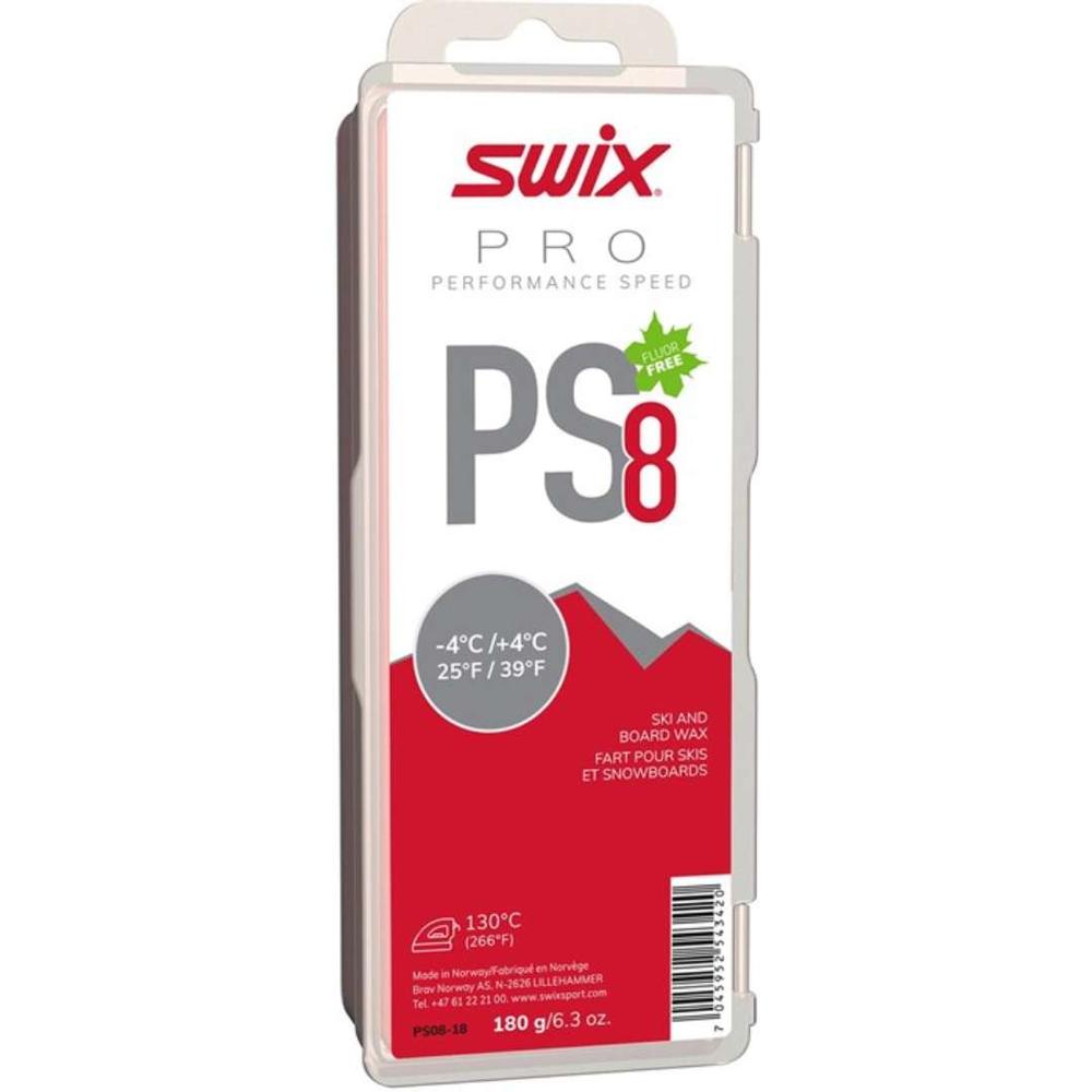  Swix Ps8 Red - 4 ° C ?/ 4 ° C 180g Wax