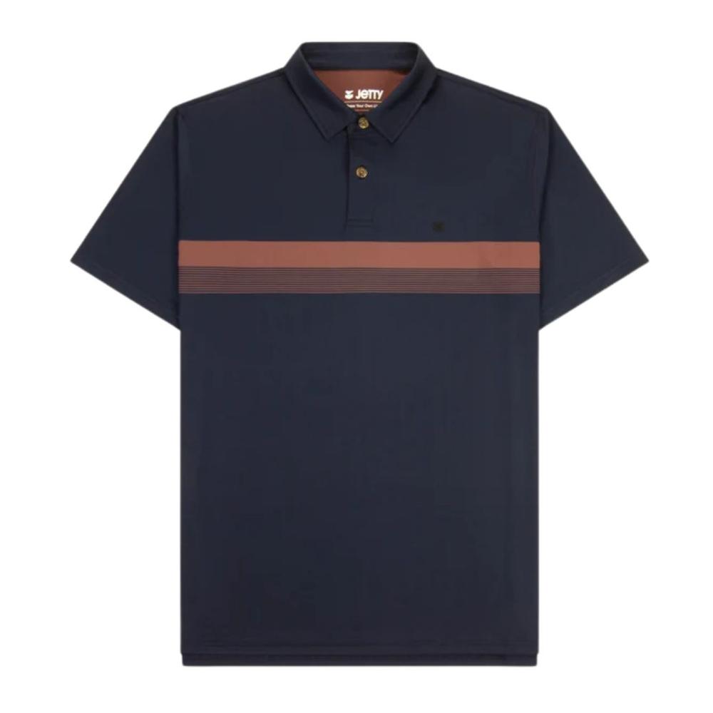 Jetty Bunker Polo Shirt NAVY