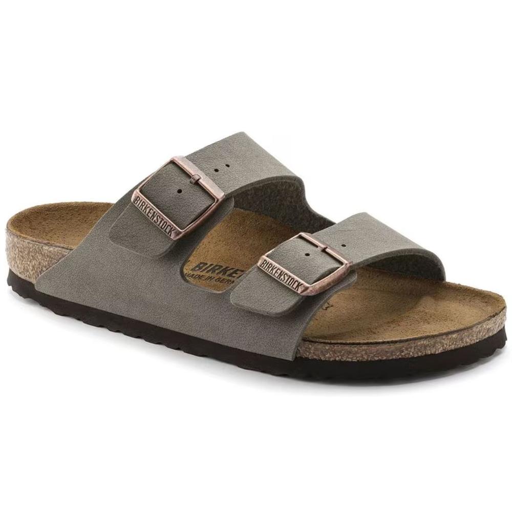 Birkenstock Arizona Birkibuc Sandals STONE
