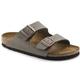 Birkenstock Arizona Birkibuc Sandals STONE
