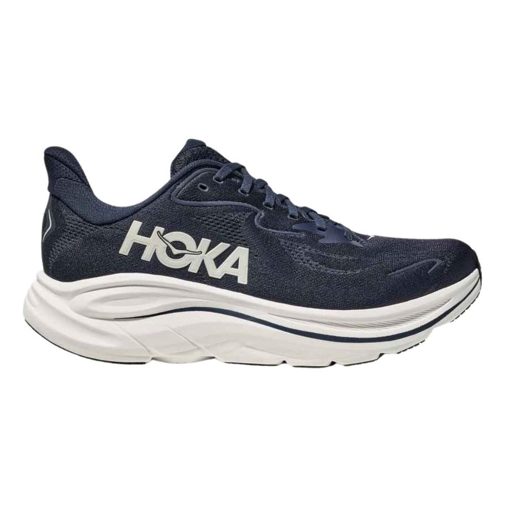 Hoka One Men's Clifton 10 Running Shoes NAVY/WHITE