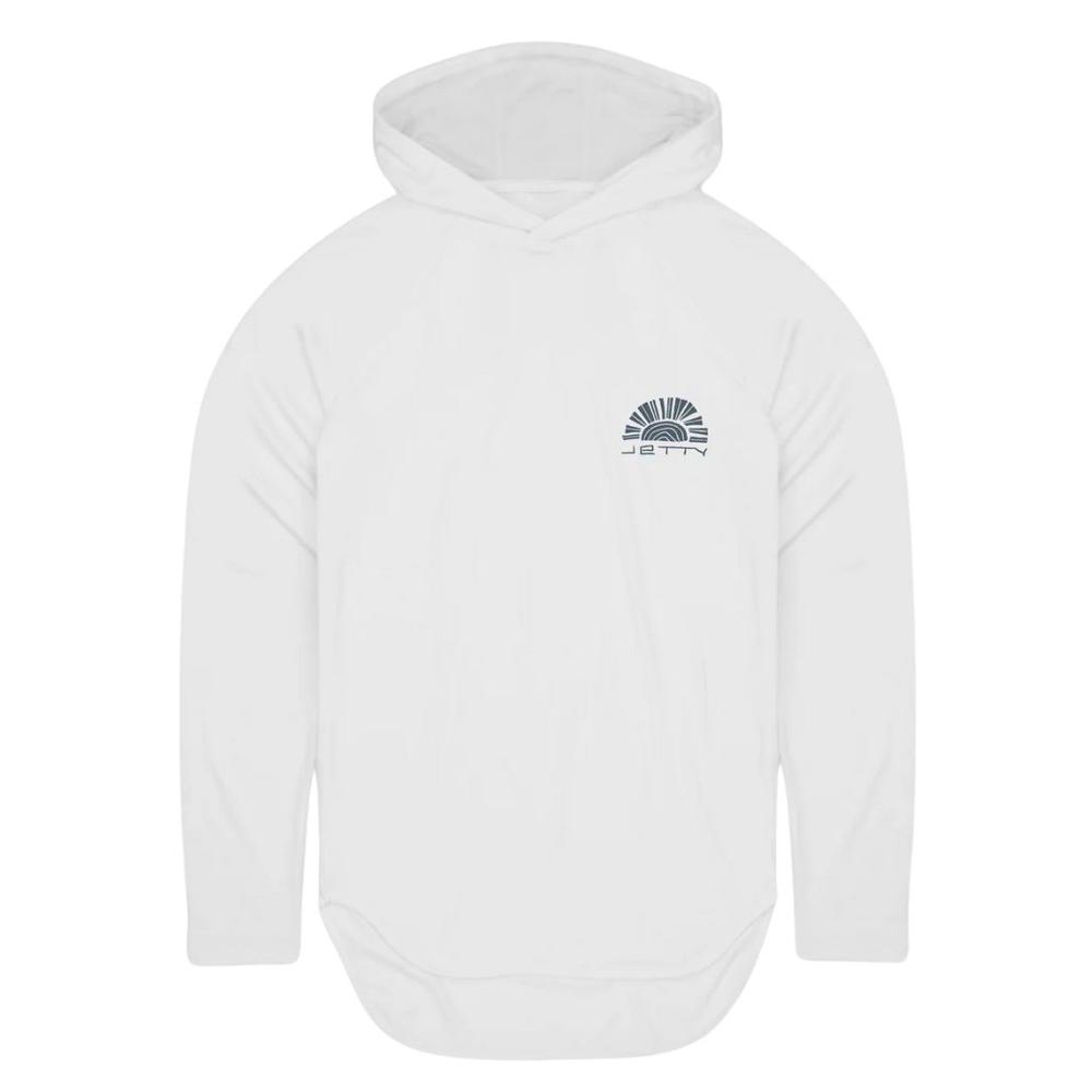 Jetty Nearshore UPF Hoodie WHITE