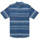 Hurley One & Only Lido Stripe Short Sleeve Shirt SUBMARINE