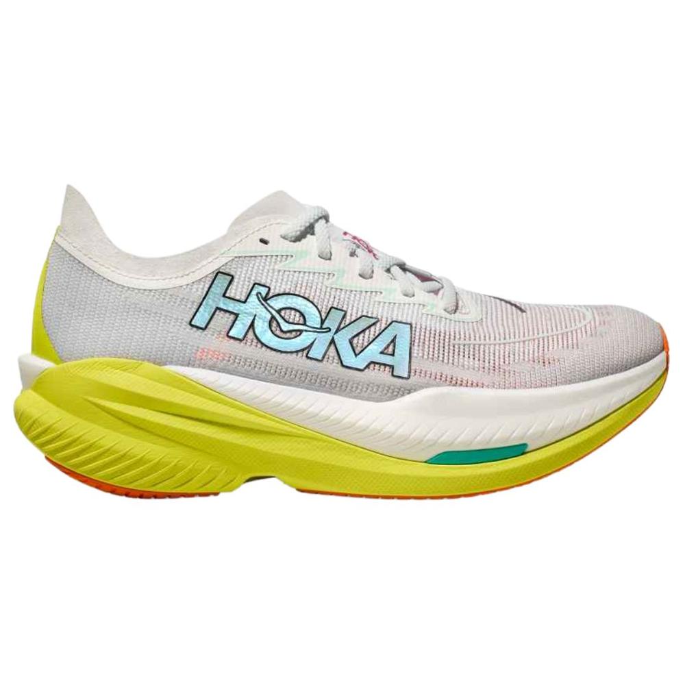 Hoka One Men's Mach X 2 Running Shoes FROST/CITRUS