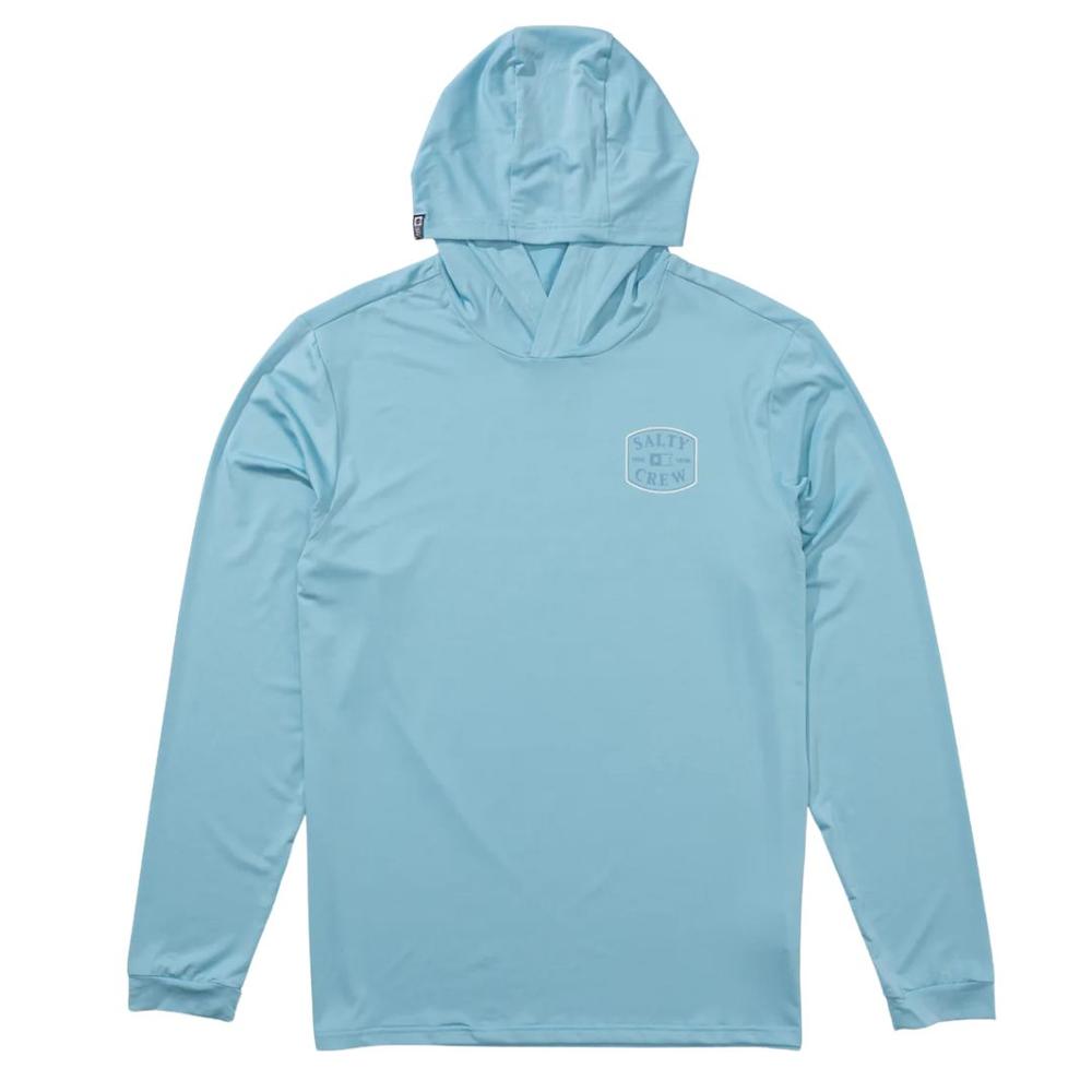 Salty Crew Capitals Hooded Sun Shirt SKYLINE