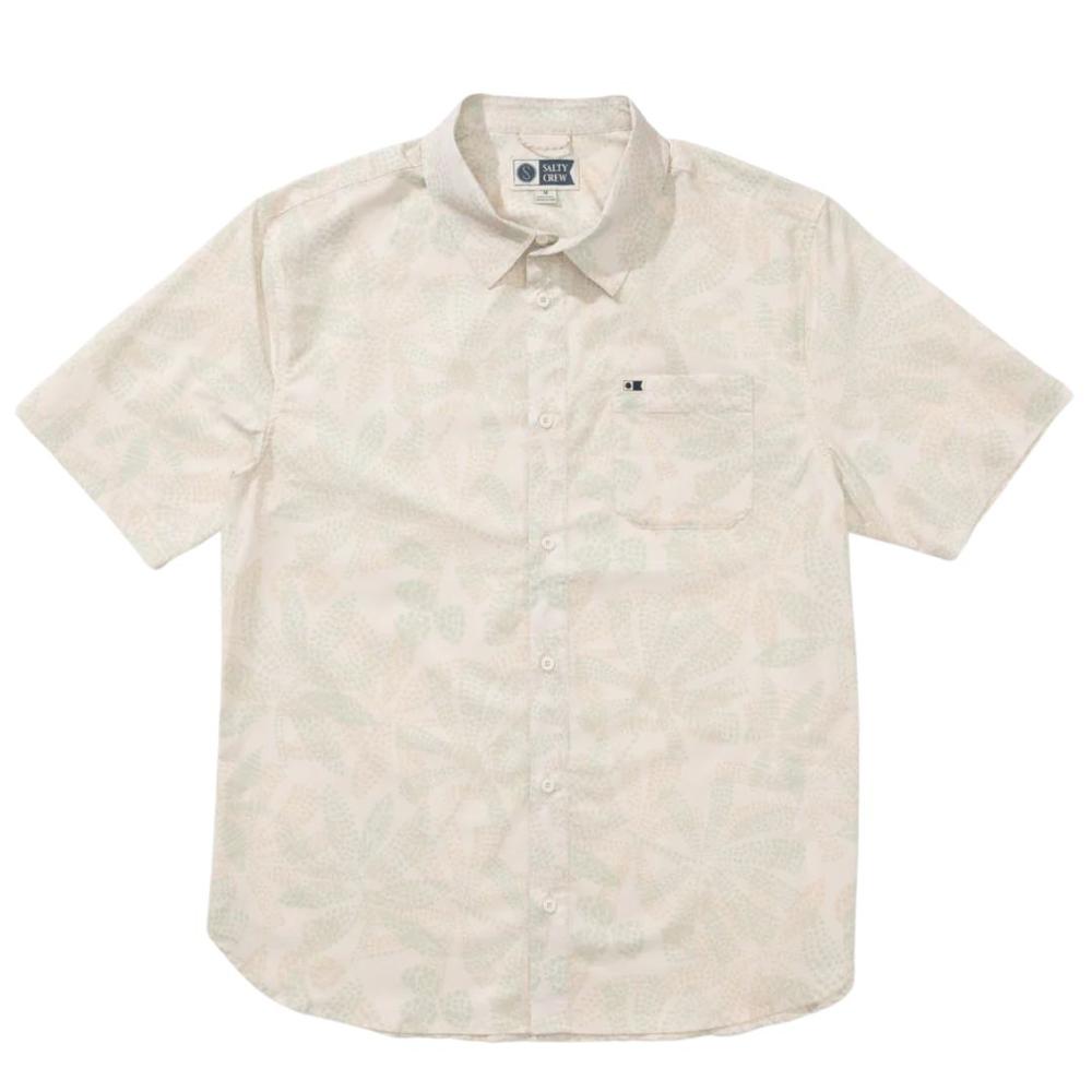 Salty Crew Drifter UV Button Up Shirt BIRCH