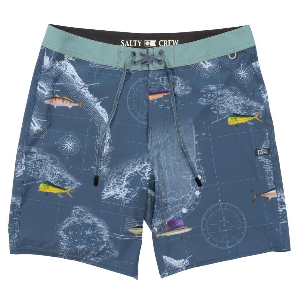 Salty Crew Men's Crew Boardshort NAVY