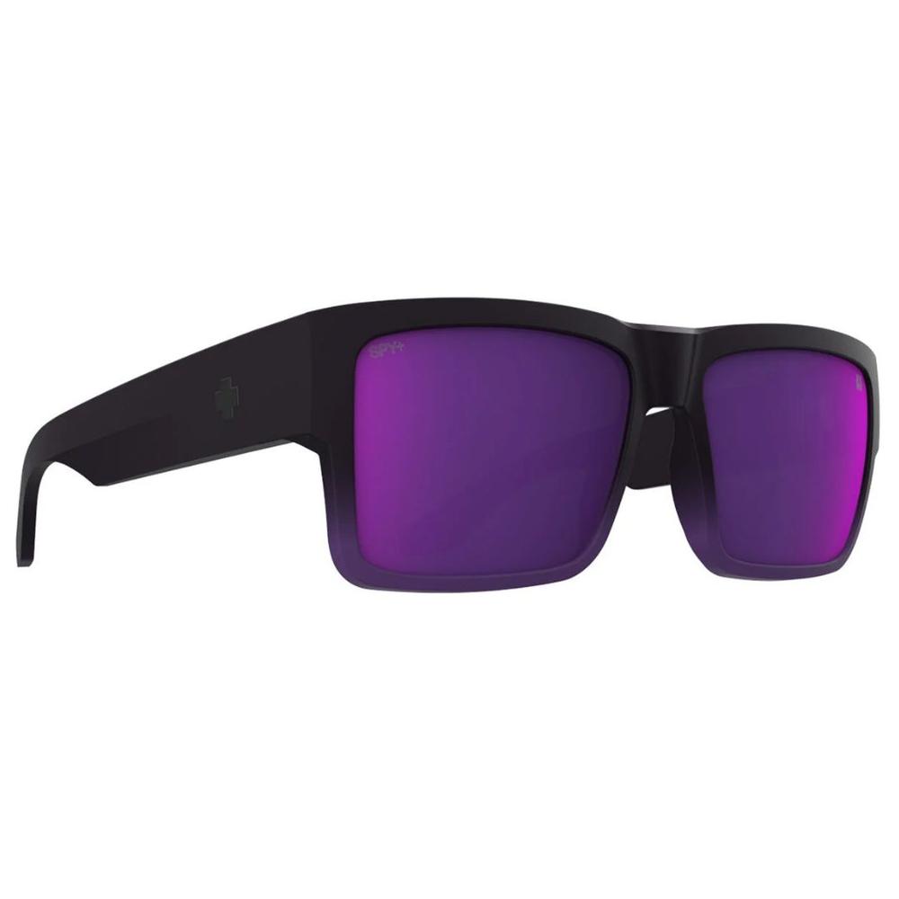 SPY Cyrus Sunglasses SOFTMATTEPURPLEFADEHAPPYGRAYGREENDARKPU