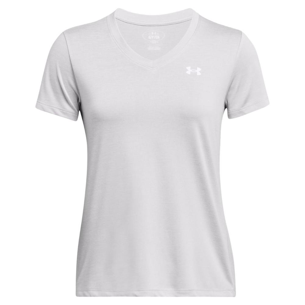 Under Armour Women's UA Tech Twist Shirt HALOGRAYWHITEWHITE