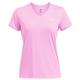 Under Armour Women's UA Tech Twist Shirt STELLARPINKWHITE