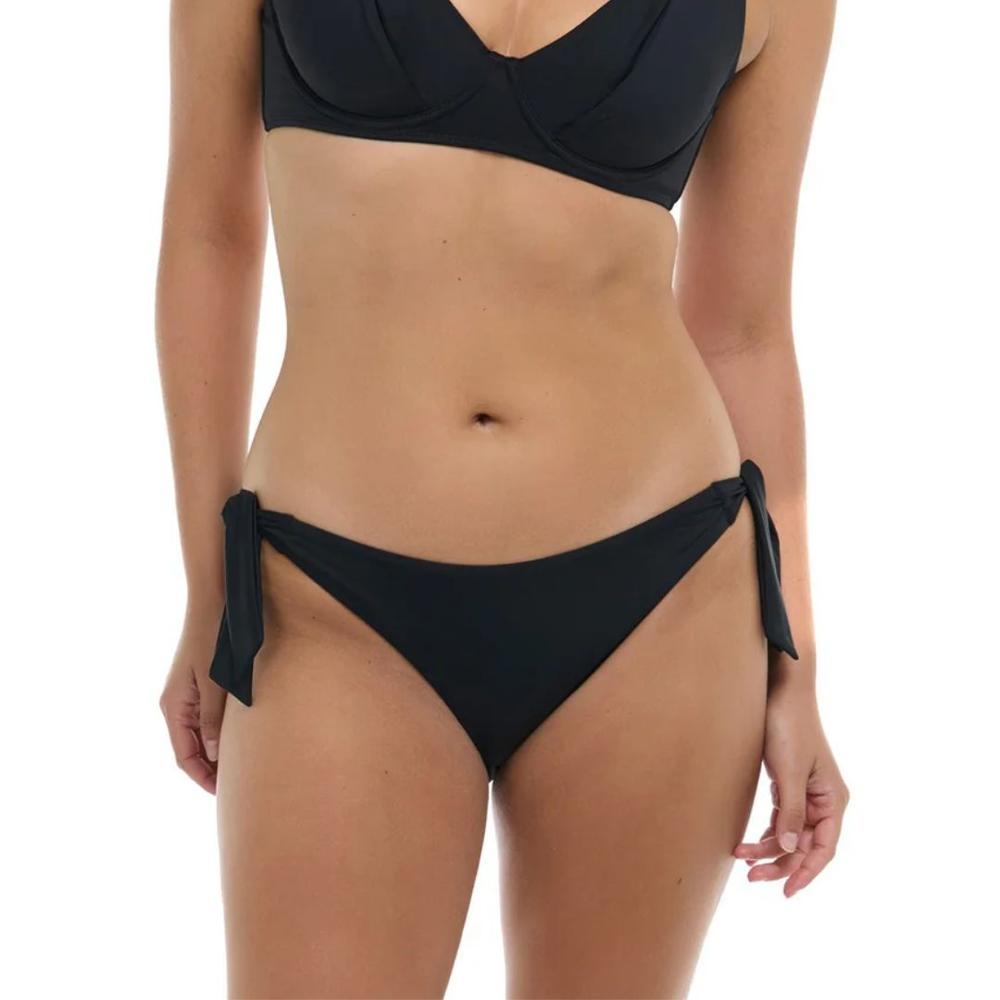Skye Solids Zoey Bikini Bottoms BLACK