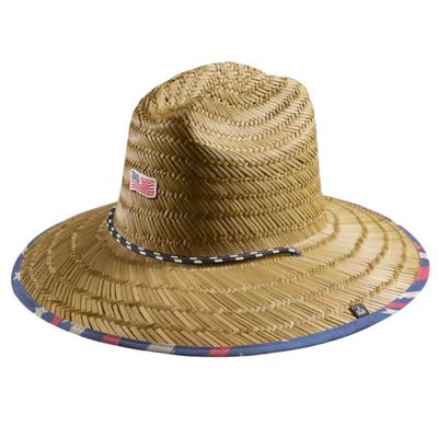 Hemlock Stars & Stripes Signature Lifeguard Straw Hat
